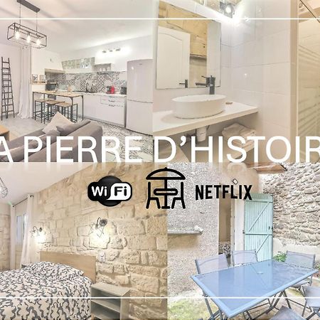 Hyper Centre Terrasse Wifi La Pierre D'Histoire Apartment Beaucaire  Exterior photo